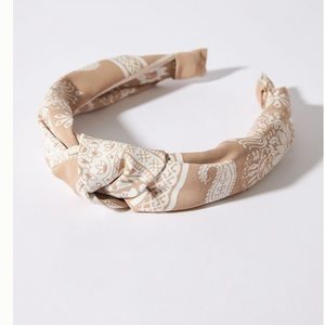 Anthropologie Layne Knotted headband